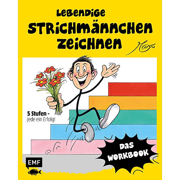 Lebendige Strichmännchen zeichnen - Das Workbook, Andreas Tschudin