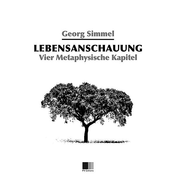 Lebensanschauung : Vier Metaphysische Kapitel, Georg Simmel
