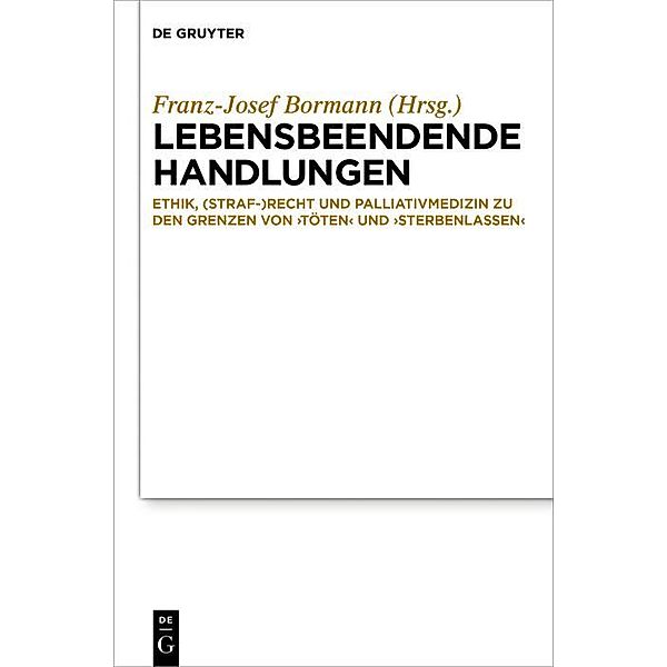 Lebensbeendende Handlungen