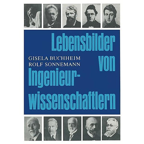 Lebensbilder von Ingenieurwissenschaftlern, BUCHHEIM, SONNEMANN