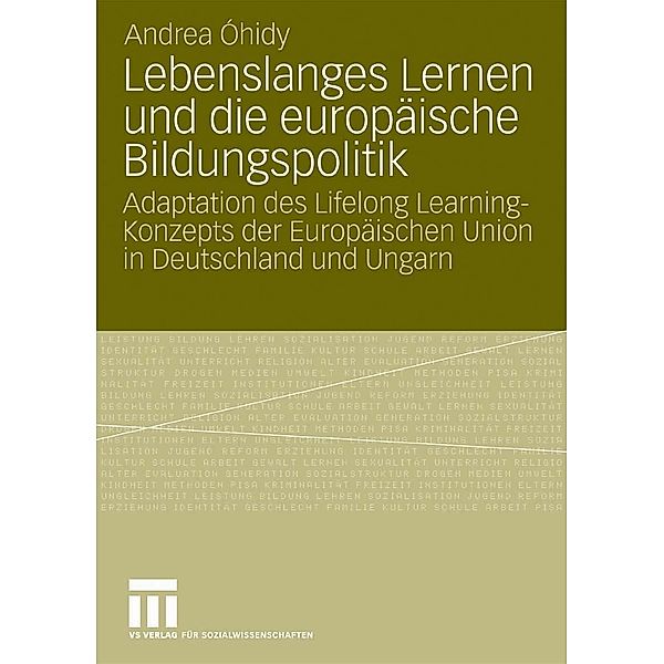 Lebenslanges Lernen und die europäische Bildungspolitik, Andrea Óhidy