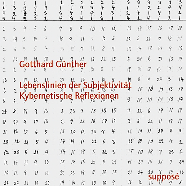 Lebenslinien der Subjektivität - Kybernetische Reflexionen, Gotthard Günther