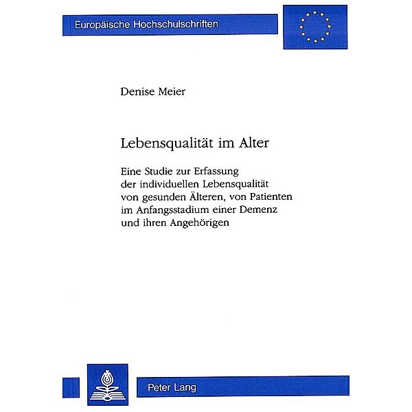 Lebensqualität im Alter, Denise Meier