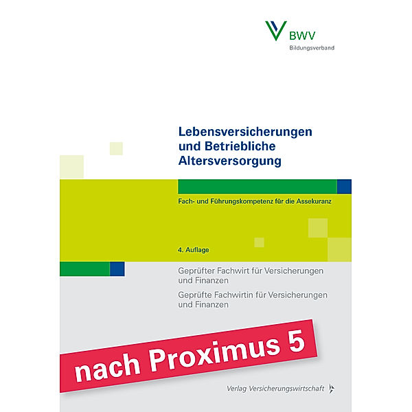 Lebensversicherungen und Betriebliche Altersversorgung, Rainer Foitzik, Robert Grünewald, Robert Wolff, Stephan Roßmann, Olaf Will