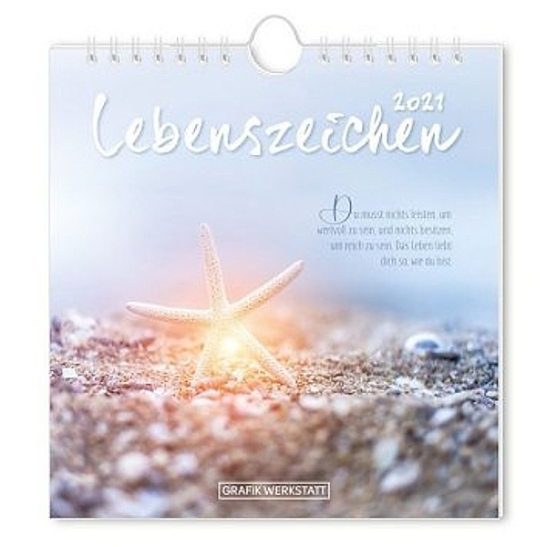Lebenszeichen, Postkartenkalender 2021