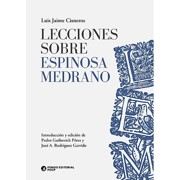 Lecciones sobre Espinosa Medrano, Luis Jaime Cisneros