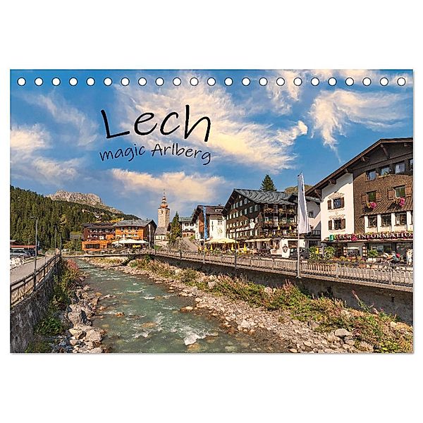 Lech - magic Arlberg (Tischkalender 2025 DIN A5 quer), CALVENDO Monatskalender, Calvendo, Ulrich Männel