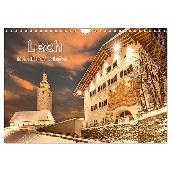 Lech magic of winter (Wandkalender 2025 DIN A4 quer), CALVENDO Monatskalender, Calvendo, Ulrich Männel