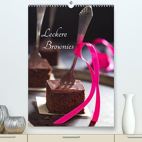 Leckere Brownies (Premium, hochwertiger DIN A2 Wandkalender 2023, Kunstdruck in Hochglanz), Xenia Schlossherr