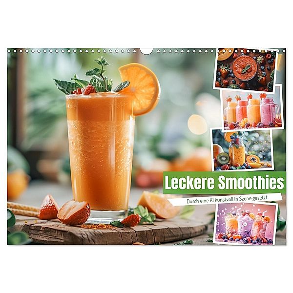 Leckere Smoothies (Wandkalender 2025 DIN A3 quer), CALVENDO Monatskalender, Calvendo, Steffen Gierok-Latniak