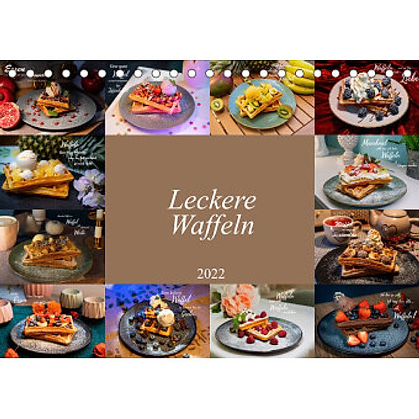 Leckere Waffeln (Tischkalender 2022 DIN A5 quer), Dirk Meutzner