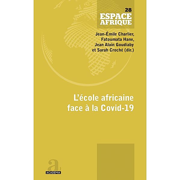 L'école africaine face à la Covid-19, Charlier, Hane, Goudiaby, Croche