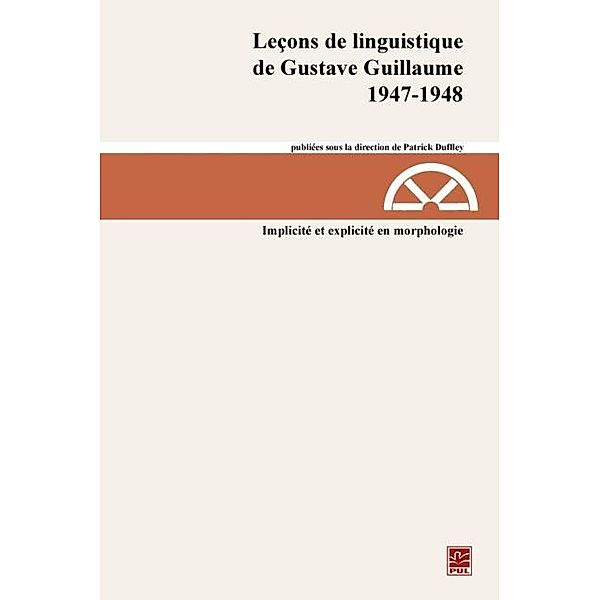 Lecons de linguistique de Gustave Guillaume 1947-1948 22, Gustave Guillaume Gustave Guillaume