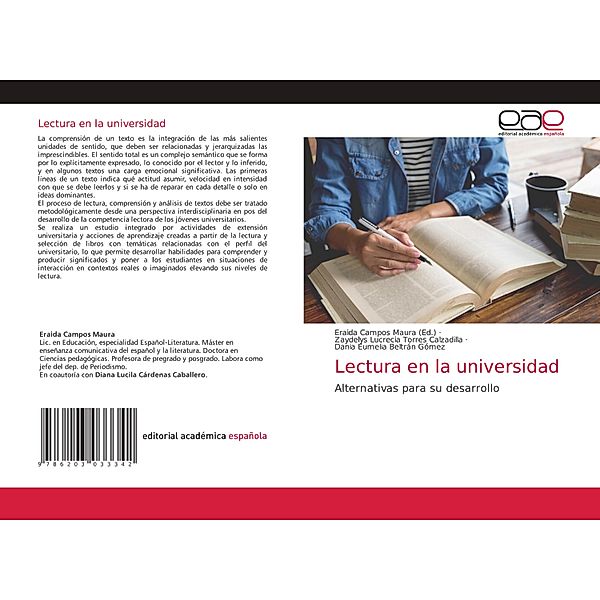 Lectura en la universidad, Zaydelys Lucrecia Torres Calzadilla, Dania Eumelia Beltrán Gómez