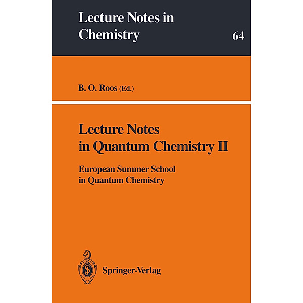 Lecture Notes in Quantum Chemistry.Vol.2