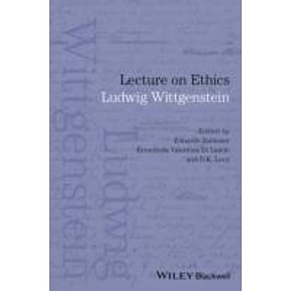 Lecture on Ethics, Ludwig Wittgenstein