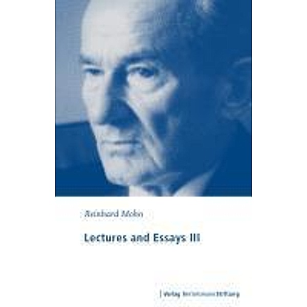 Lectures and Essays III, Reinhard Mohn