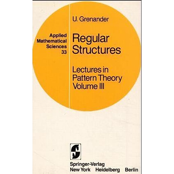 Lectures in Pattern Theory.Vol.3, Ulf Grenander