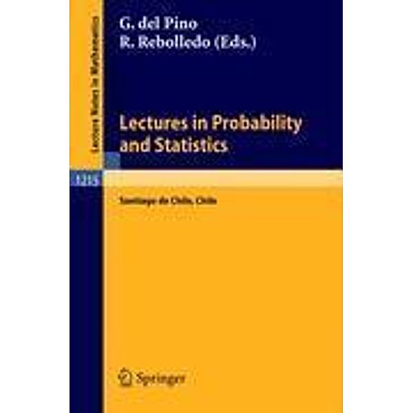 Lectures in Probability and Statistics