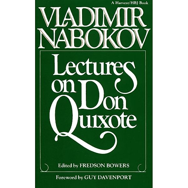 Lectures on Don Quixote, Vladimir Nabokov