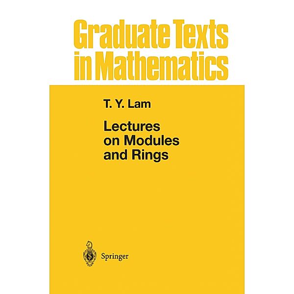 Lectures on Modules and Rings, Tsit Yuen Lam