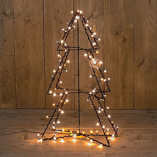 LED 3D-Weihnachtsbaum, 77 cm