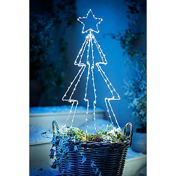 LED-Deko Weihnachtsbaum 100 cm
