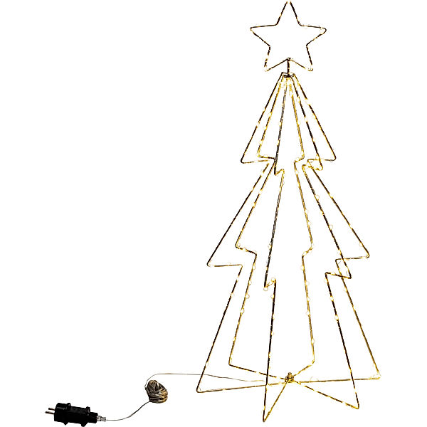 LED-Deko Weihnachtsbaum 80 cm