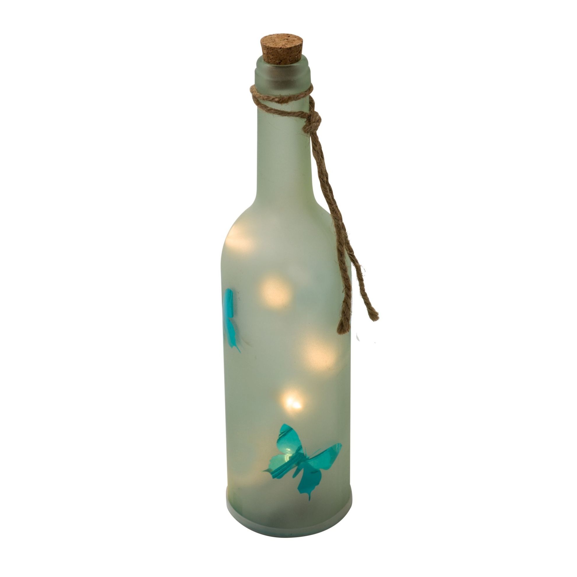 LED Flasche Schmetterling, beleuchtet Blau | Weltbild.de