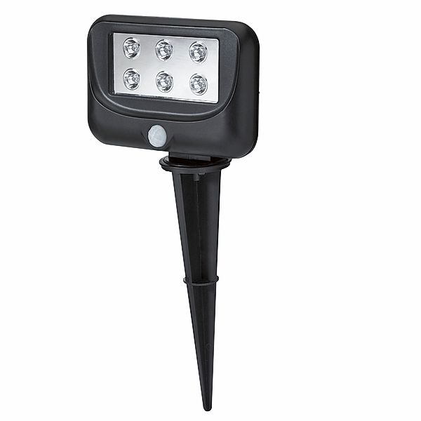 LED-Gartenstrahler mit Bewegungsmelder