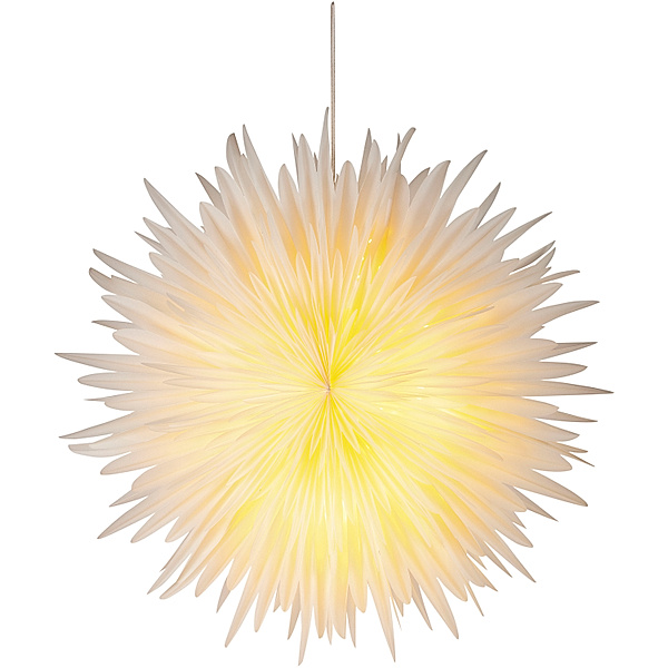 LED-Hängedeko Dahlia 60 cm (Farbe: weiss)