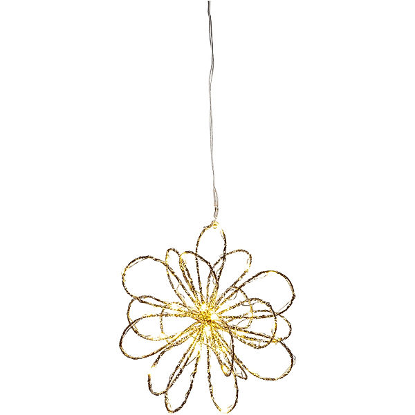 LED-Hängedeko Goldflower (Grösse: 30 LEDs)