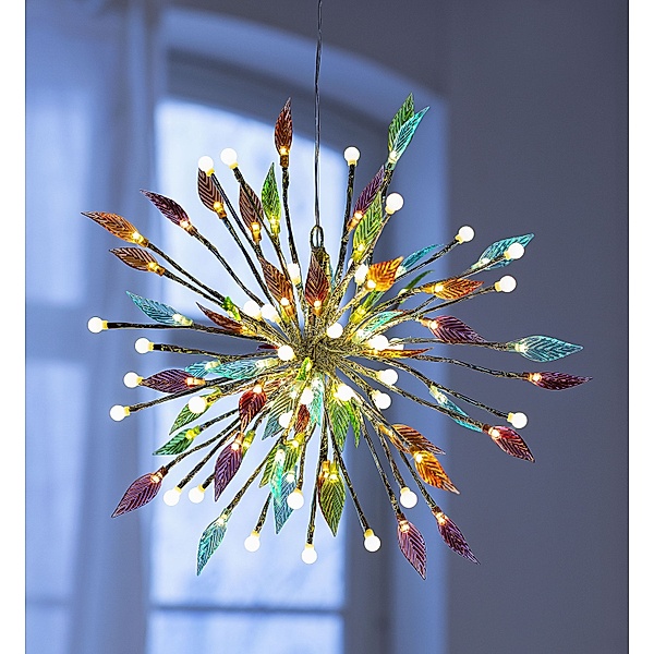 LED-Lichterball Colorful Noel
