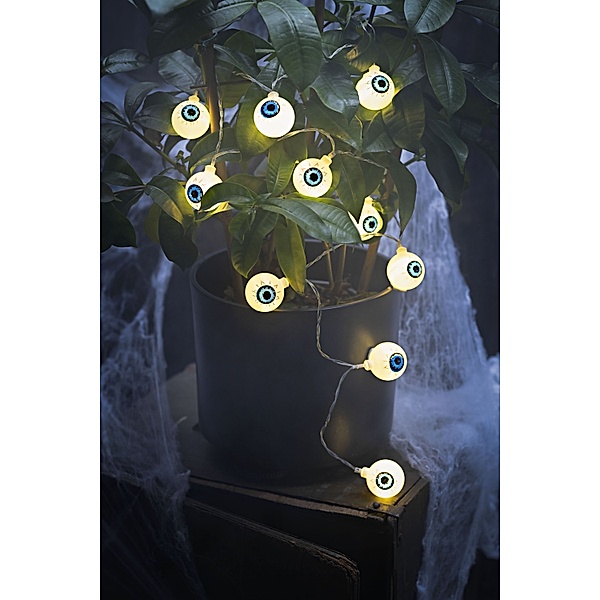 LED-Lichterkette Augäpfel