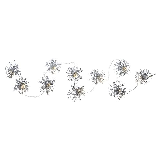 LED-Lichterkette Modern Snowflakes