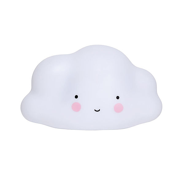 A Little Lovely Company LED-Nachtleuchte NIGHT LIGHT - CLOUD in weiß