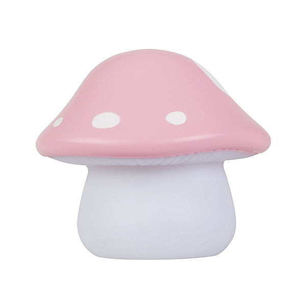 A Little Lovely Company LED-Nachtlicht LITTLE LIGHT – MUSHROOM in rosa/weiß