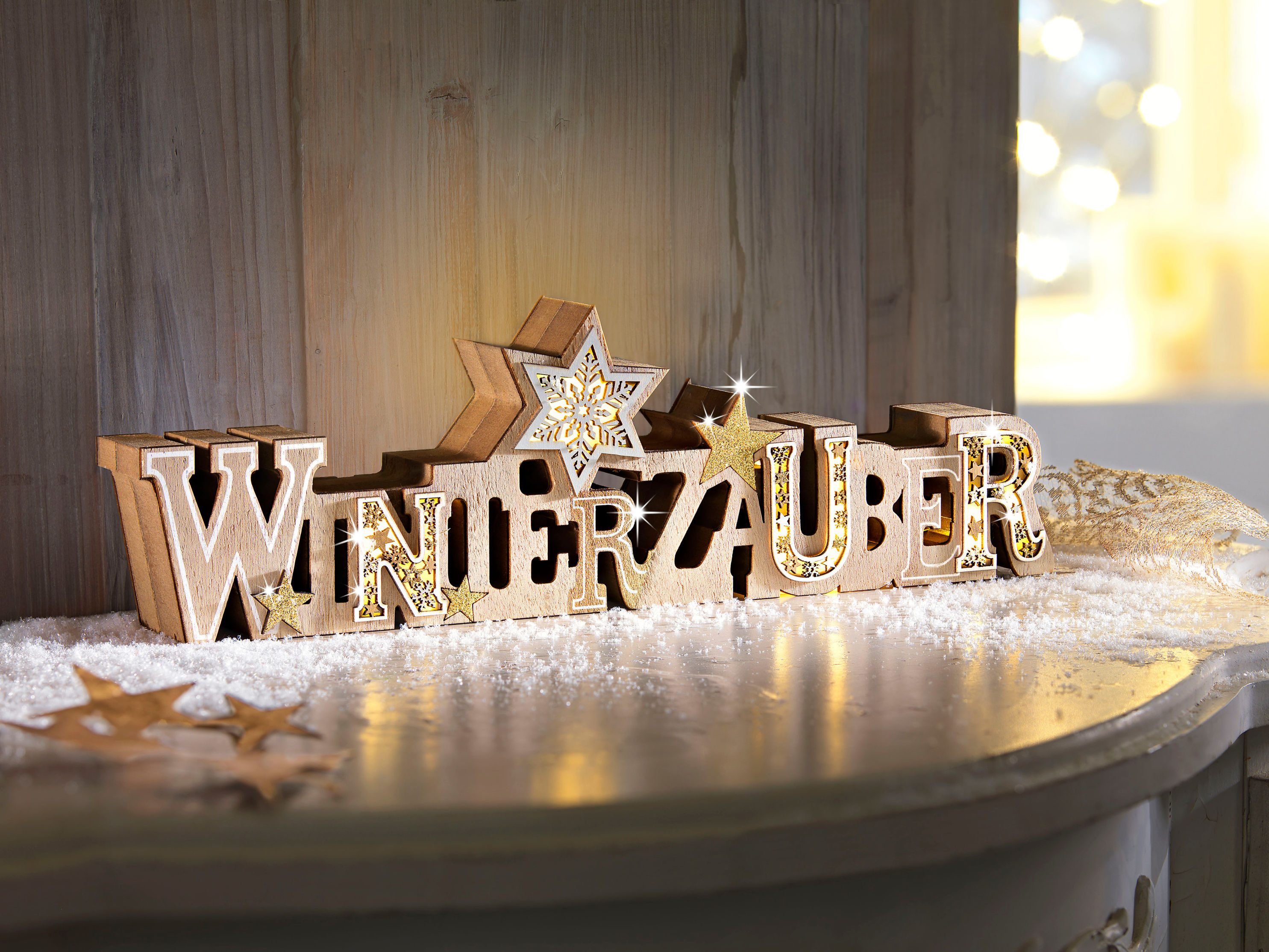 LED-Schriftzug Winterzauber jetzt bei  bestellen