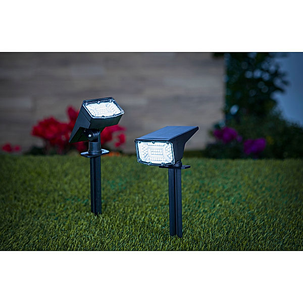 LED-Solarleuchten 2er-Set