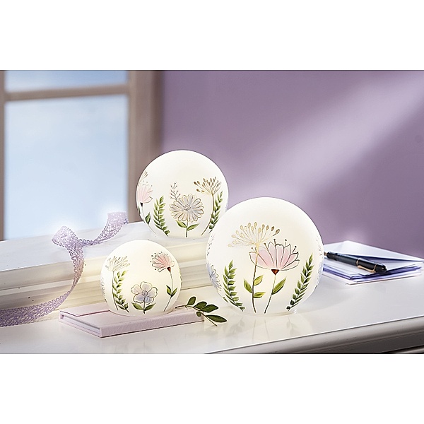 LED-Stimmungsleuchten Fleur, 3er-Set