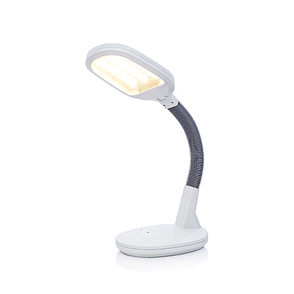 LED Tageslichttischlampe (Farbe: weiss)