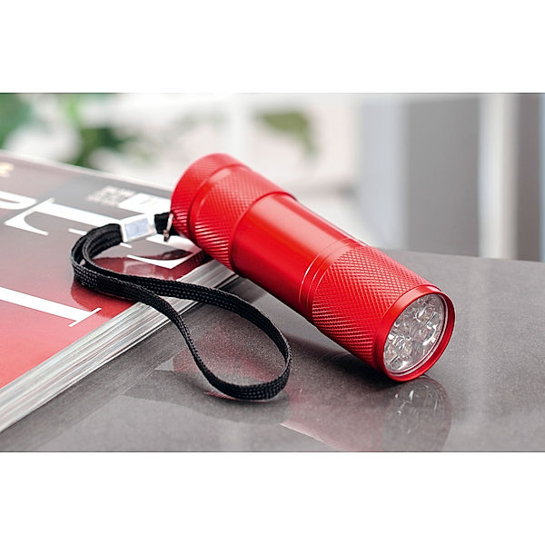 LED-Taschenlampe rot