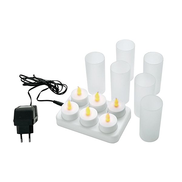 LED-Teelichter-Set, 13-tlg. Cups