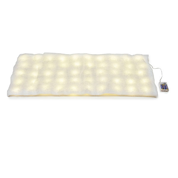 LED-Tischläufer Snow 100 x 40cm, 50 LEDs