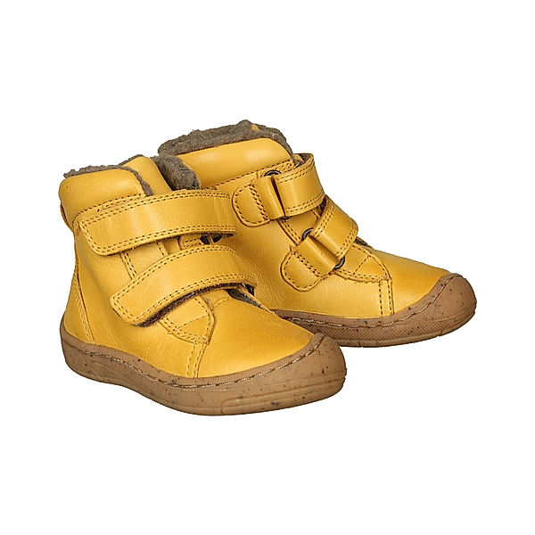 froddo® Leder-Klettstiefel MINNI WINTER gefüttert in yellow