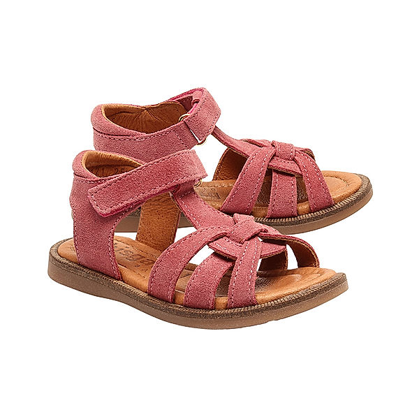 bisgaard Leder-Sandalen BEX in rosa