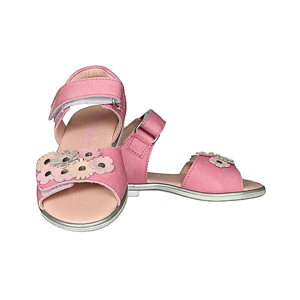 Däumling Leder-Sandalen ROSE ohne Zehenschutz in rosa