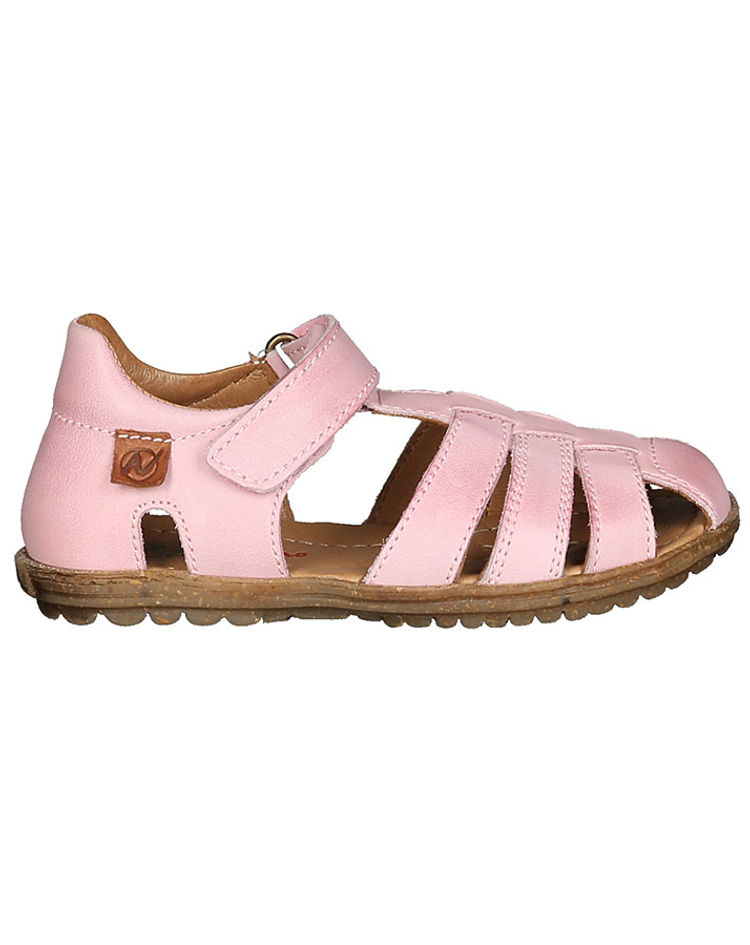 Leder-Sandalen SEE mit Zehenschutz in rosa kaufen