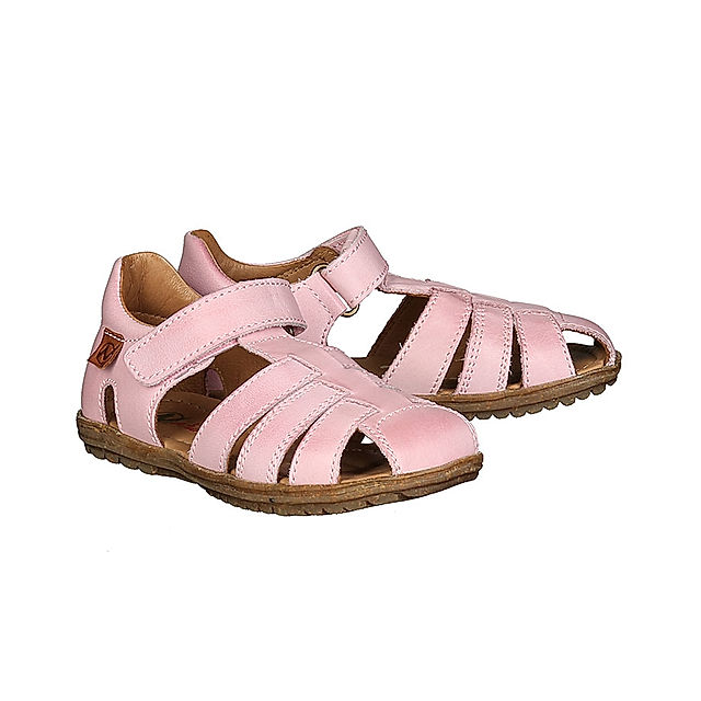 Leder-Sandalen SEE mit Zehenschutz in rosa kaufen