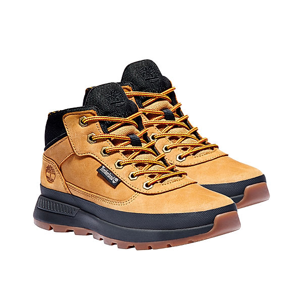 Timberland Leder-Schnürboots FIELD TREKKER MID in wheat